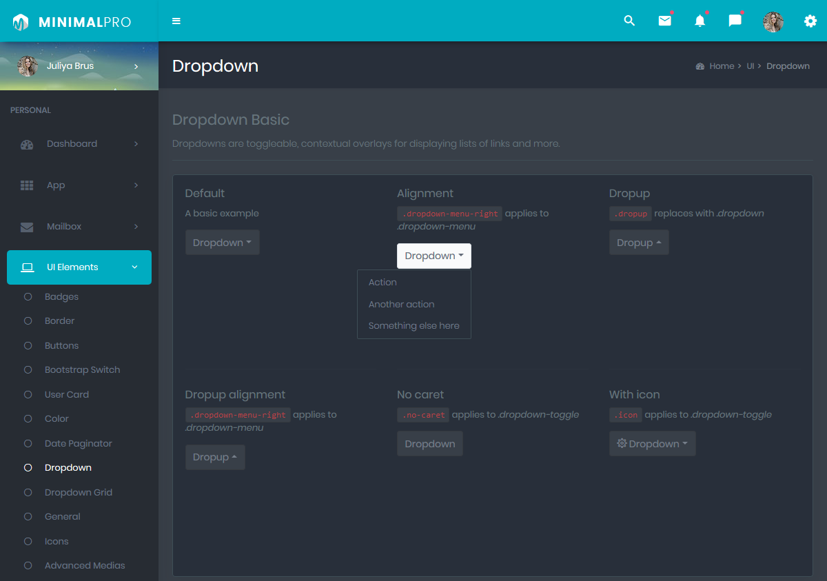 Bootstrap 4 Admin Dashboard