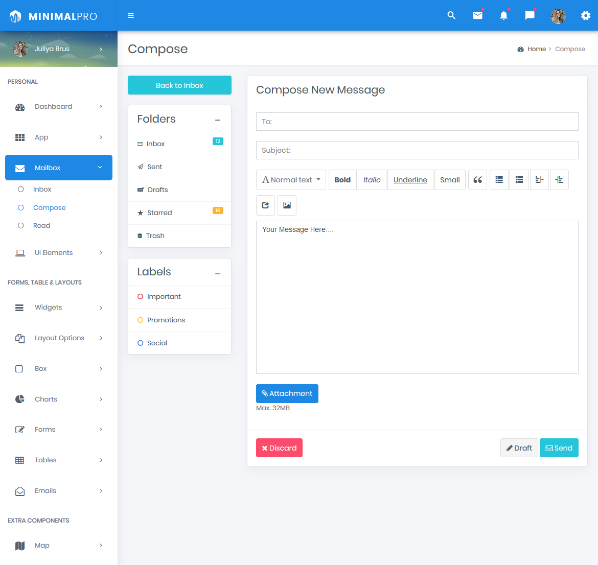 Bootstrap 4 Admin Templates