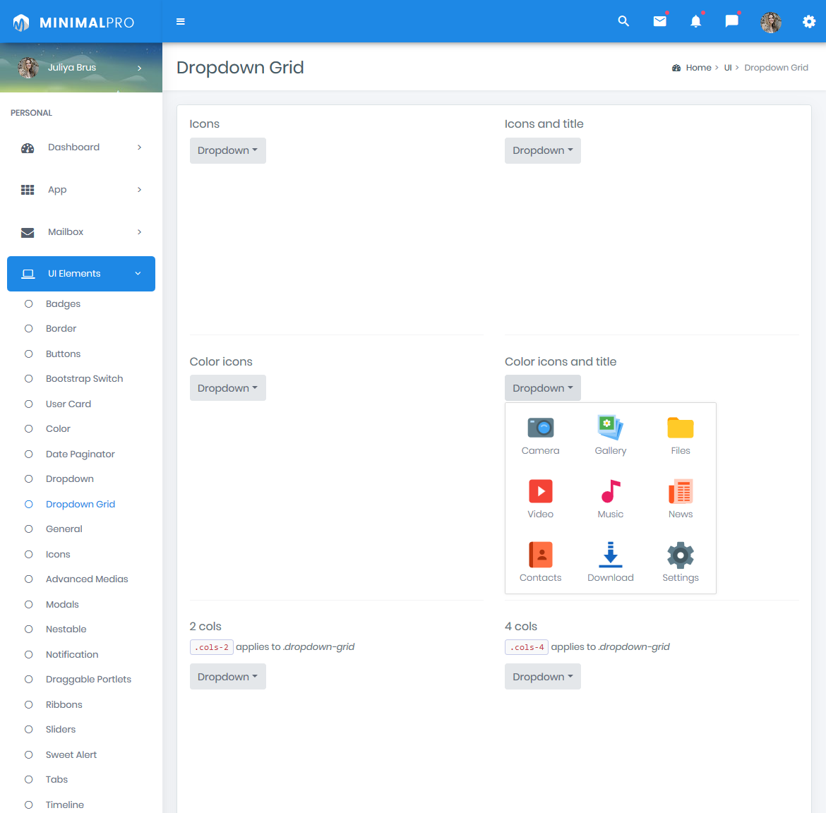 Admin Templates