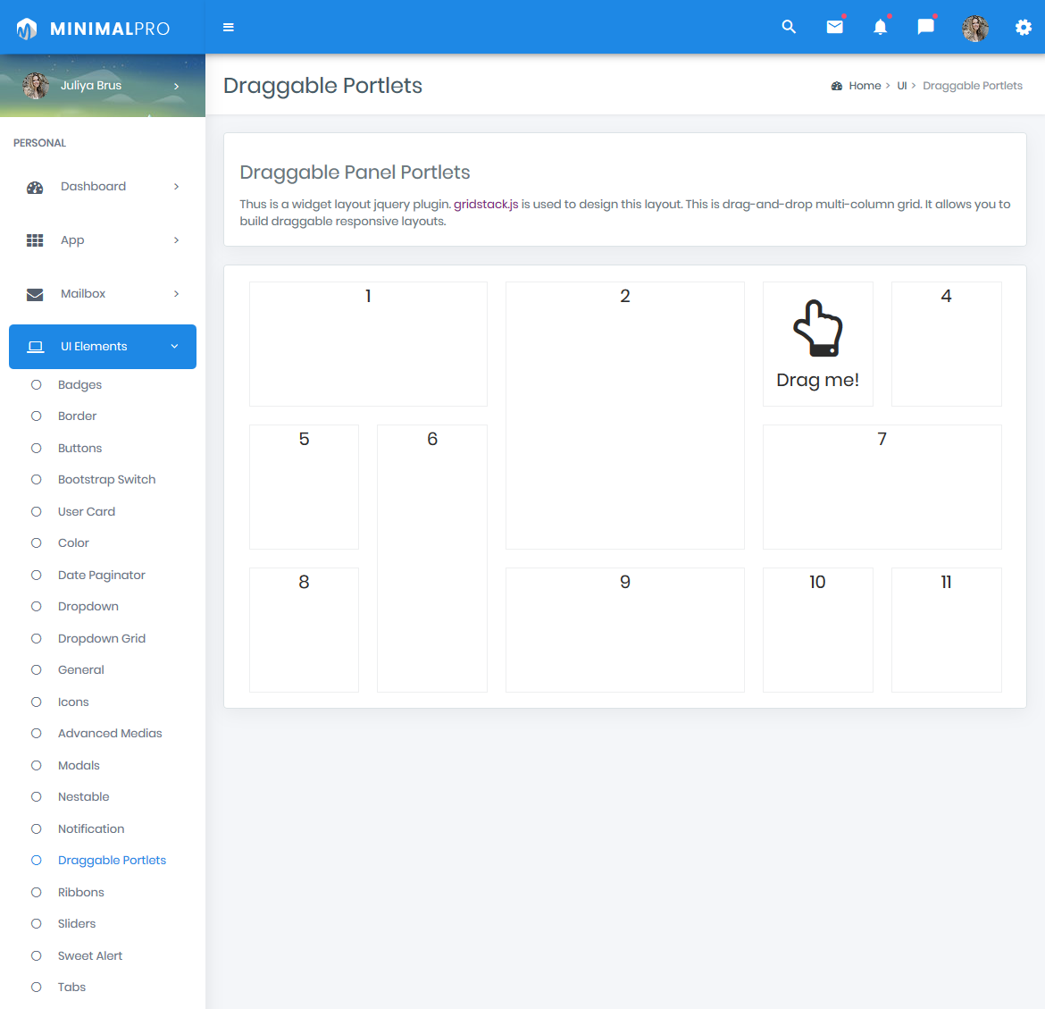 Bootstrap Admin Template