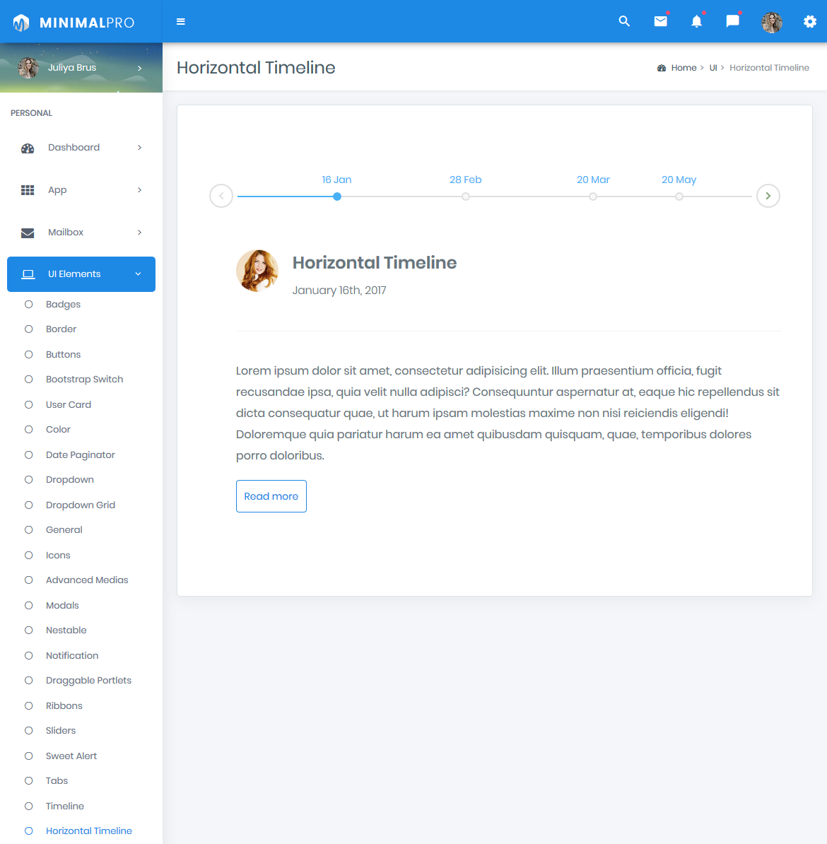 Premium Admin Template