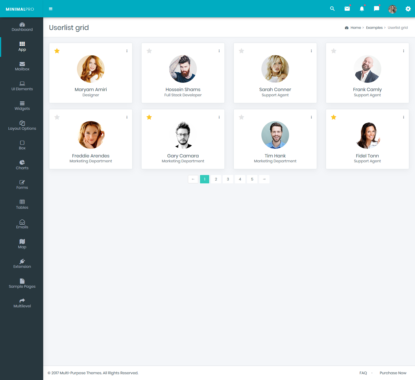 Admin Templates