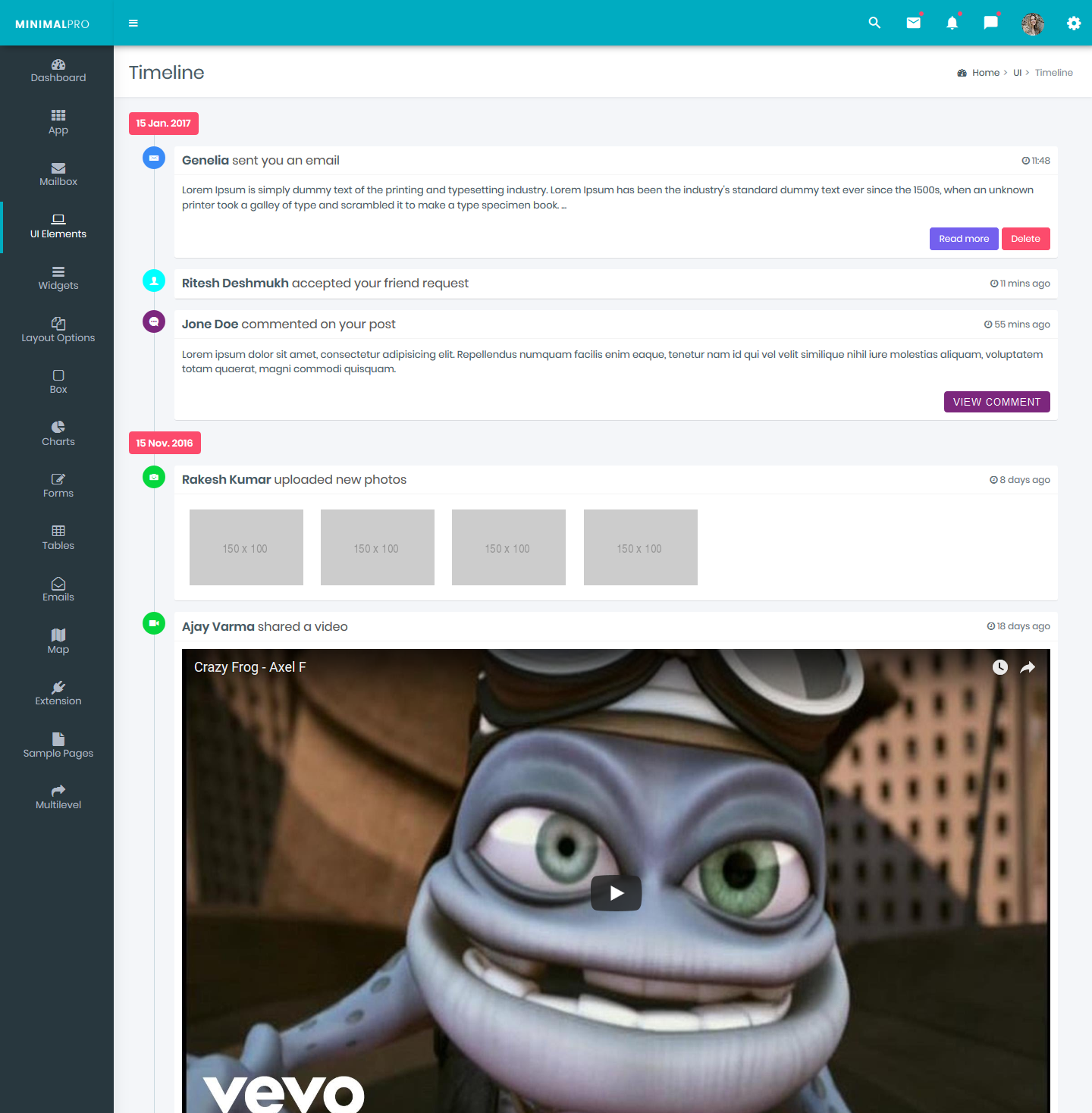 Admin Templates