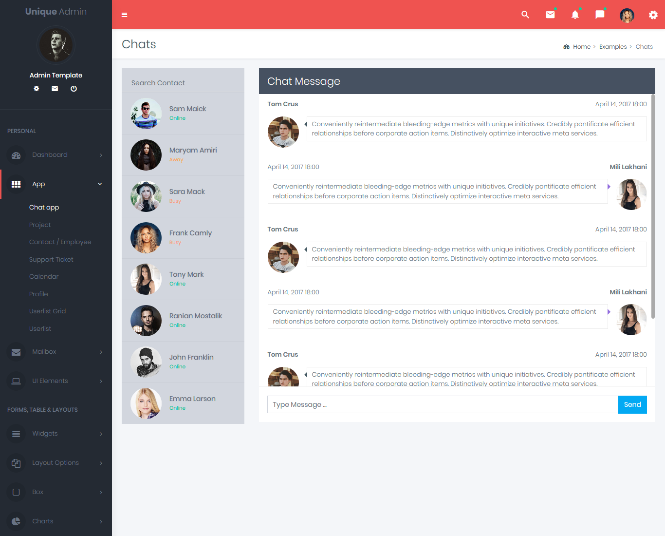 Bootstrap 4 Admin Templates