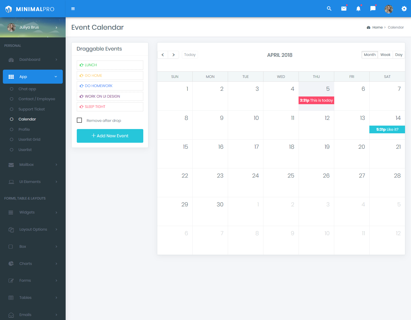 Bootstrap Admin Templates