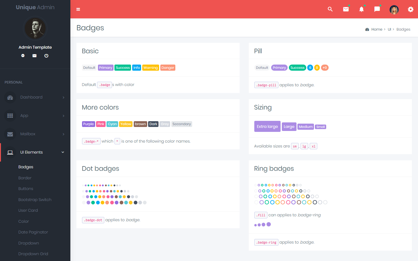 Bootstrap 4 Admin Dashboard