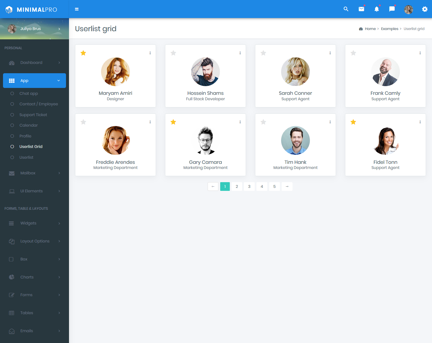 Admin Templates