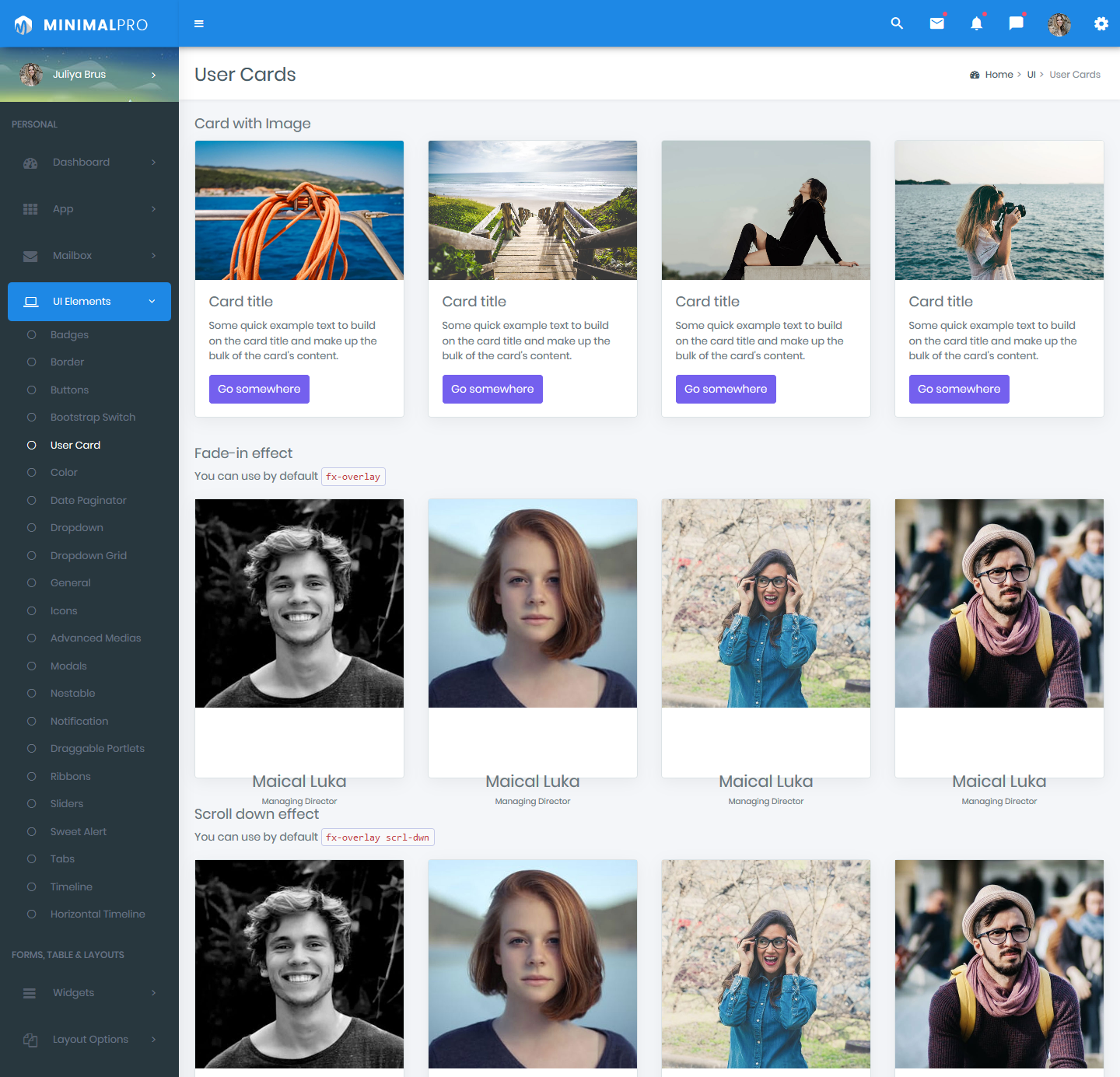 Responsive Bootstrap 4 Admin