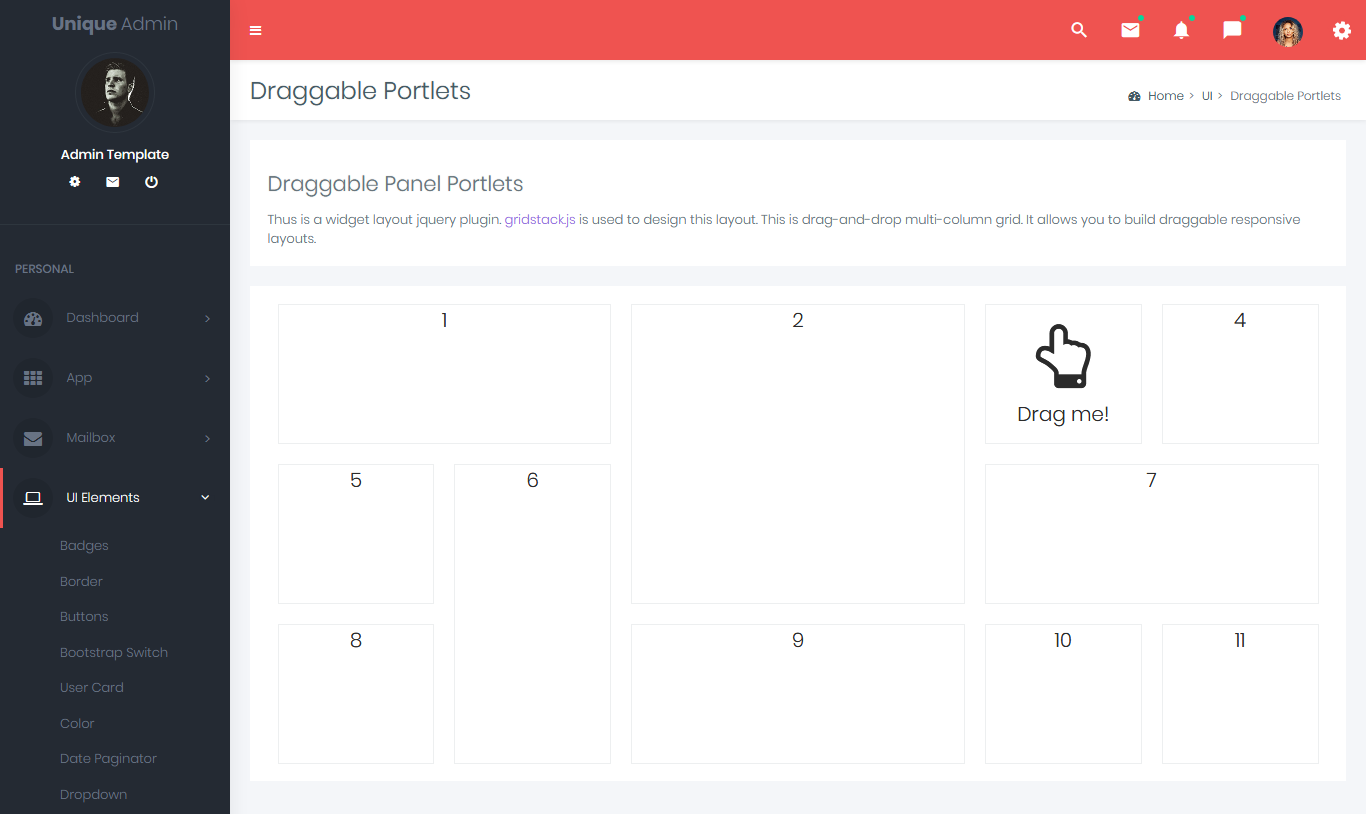 Bootstrap 4 Admin Templates