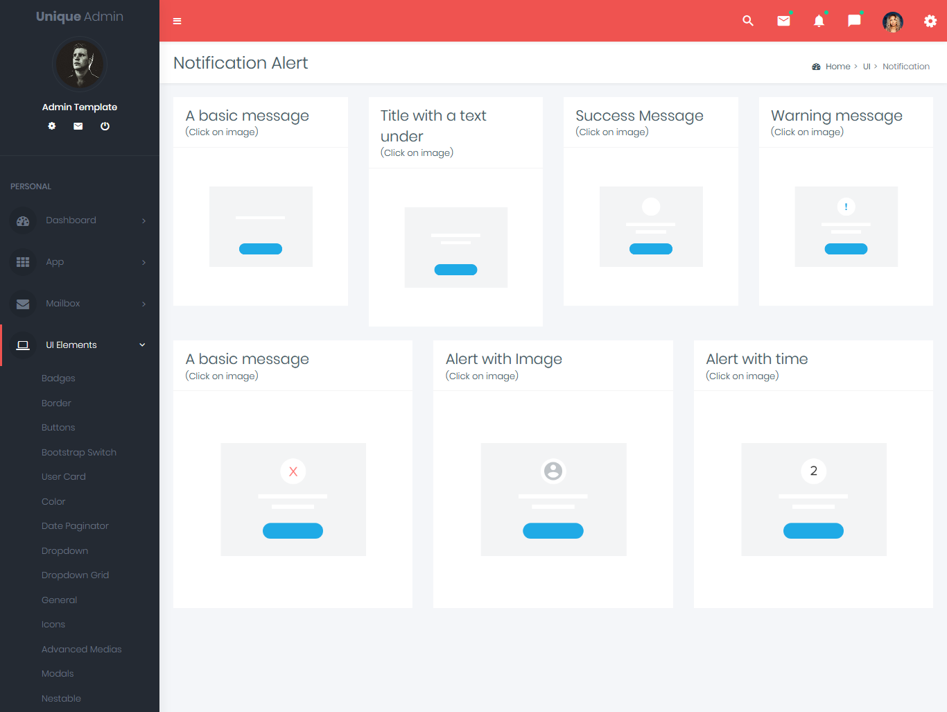 Bootstrap 4 Admin Dashboard