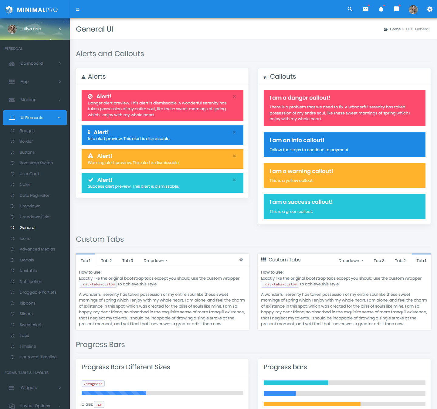 Bootstrap Admin Templates