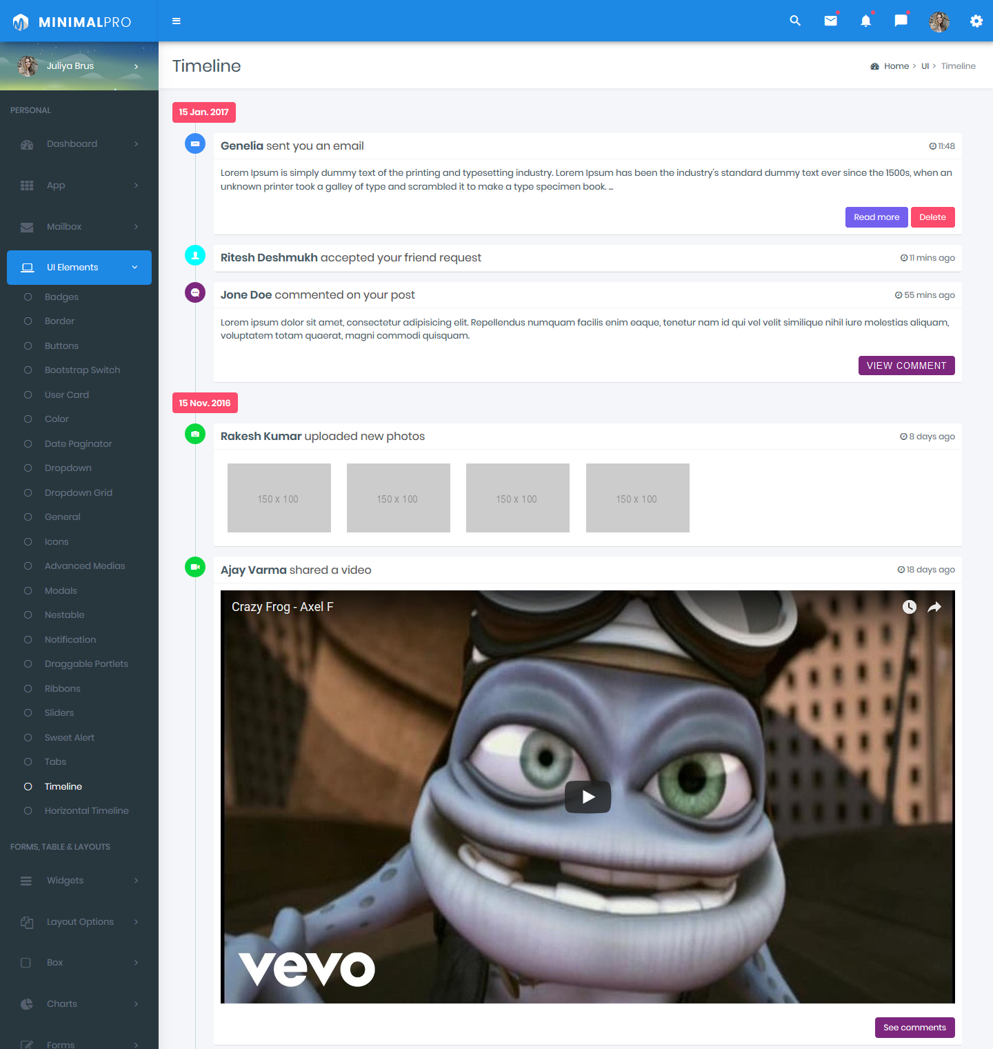 Admin Templates