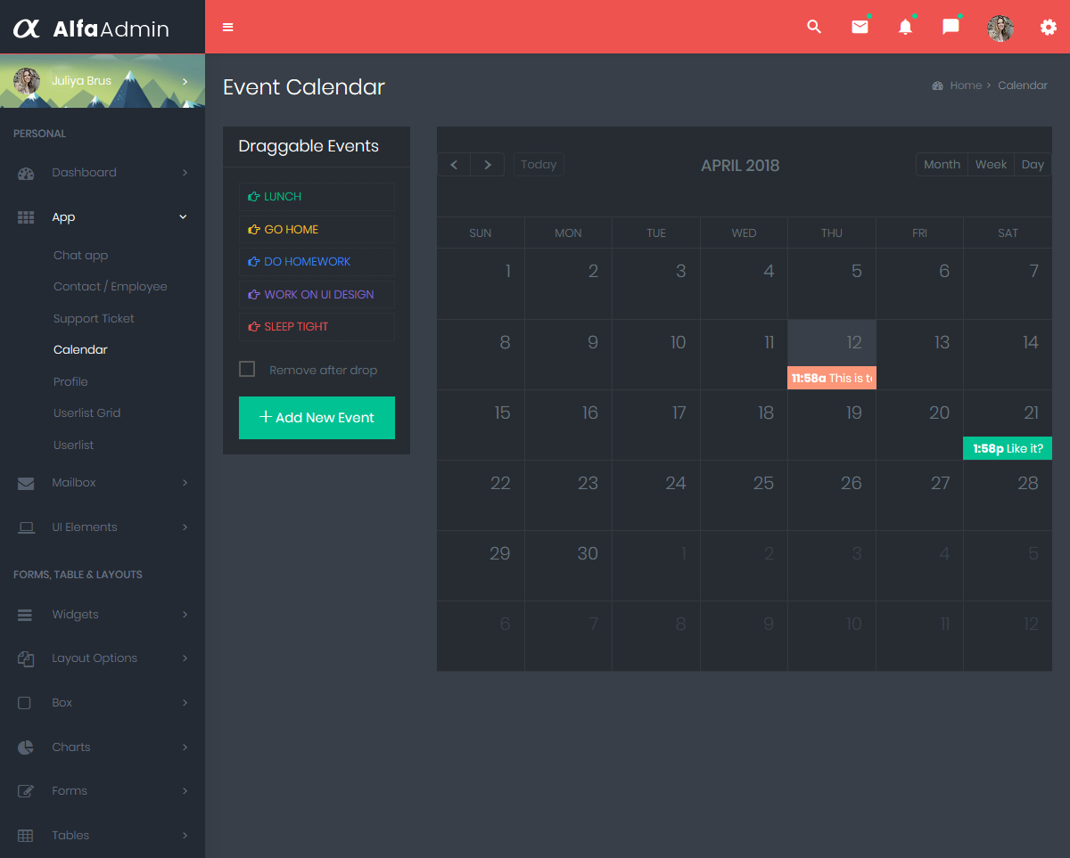 Bootstrap Admin Templates