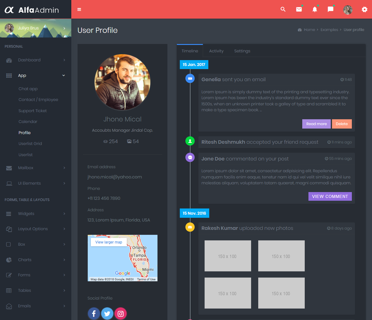 Bootstrap Admin Templates