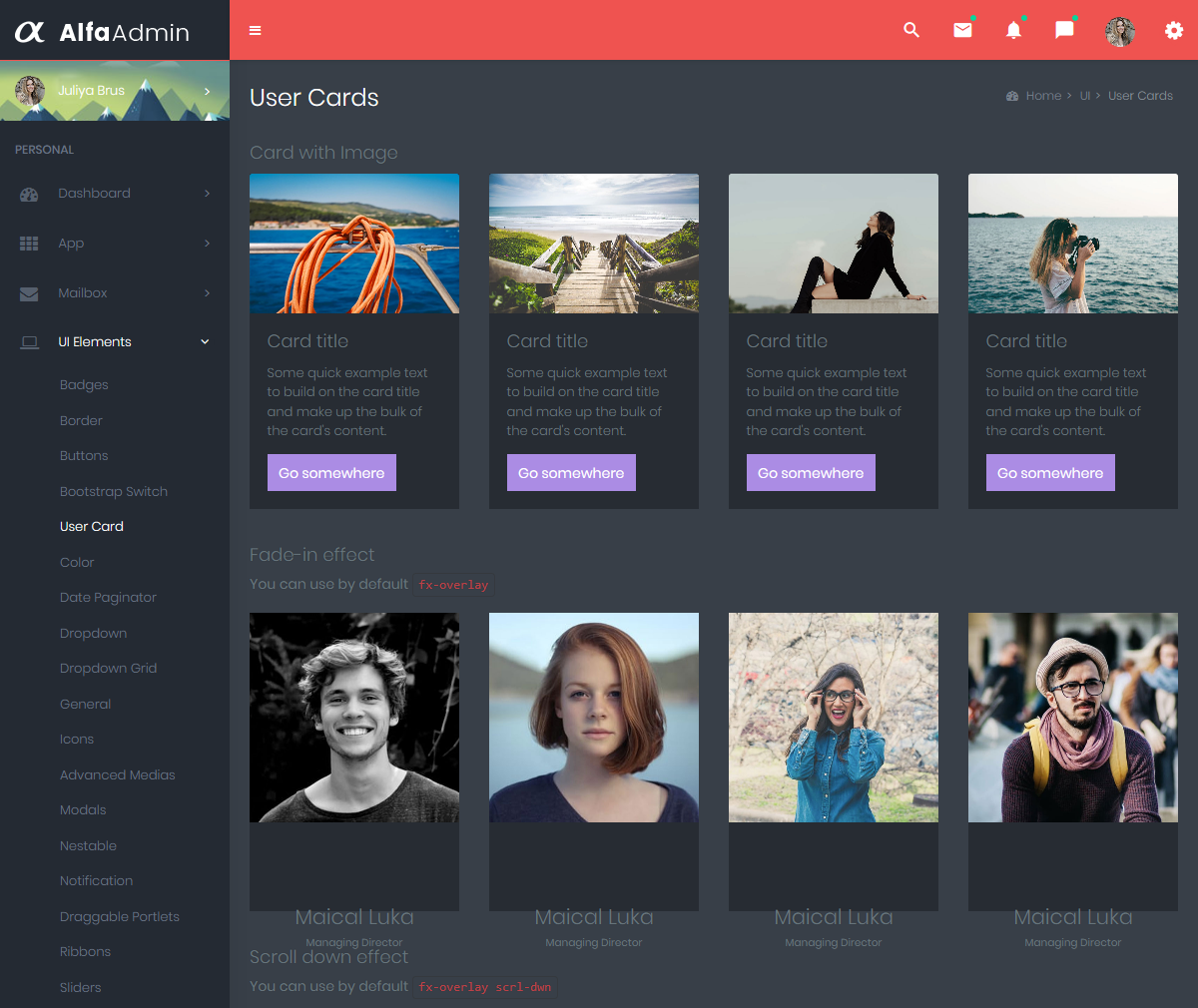 Bootstrap Admin Templates