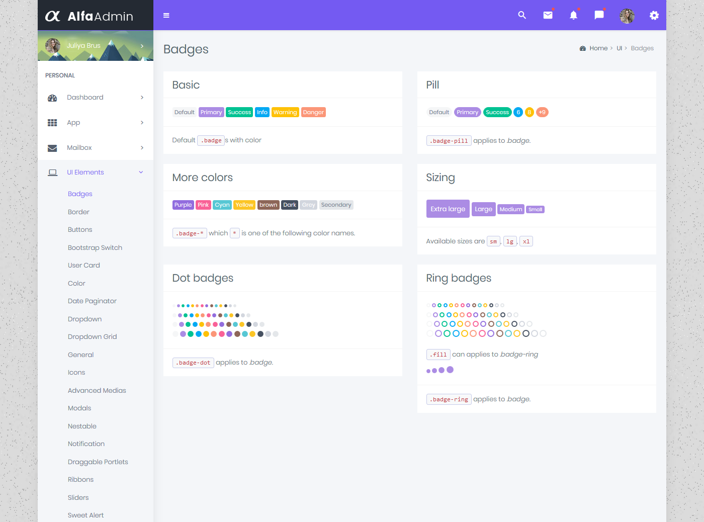 Admin Templates