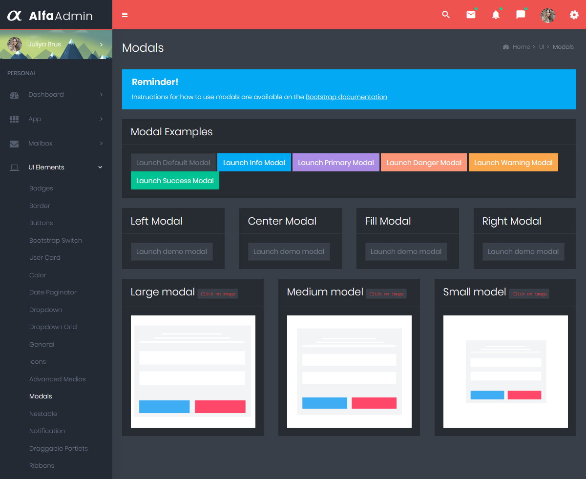 Bootstrap Admin Templates