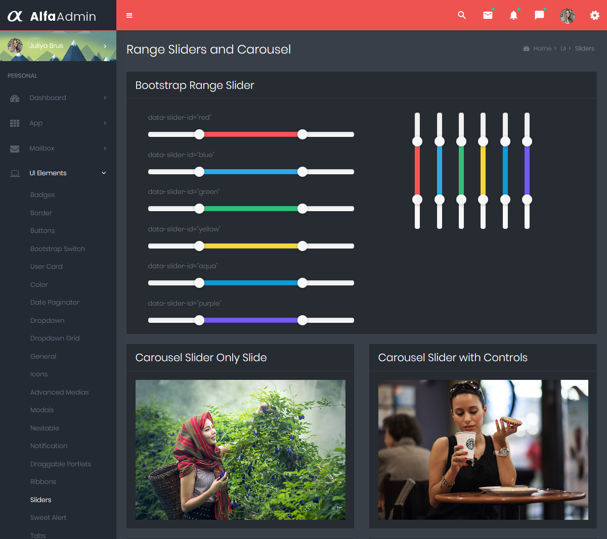 Bootstrap Admin Template