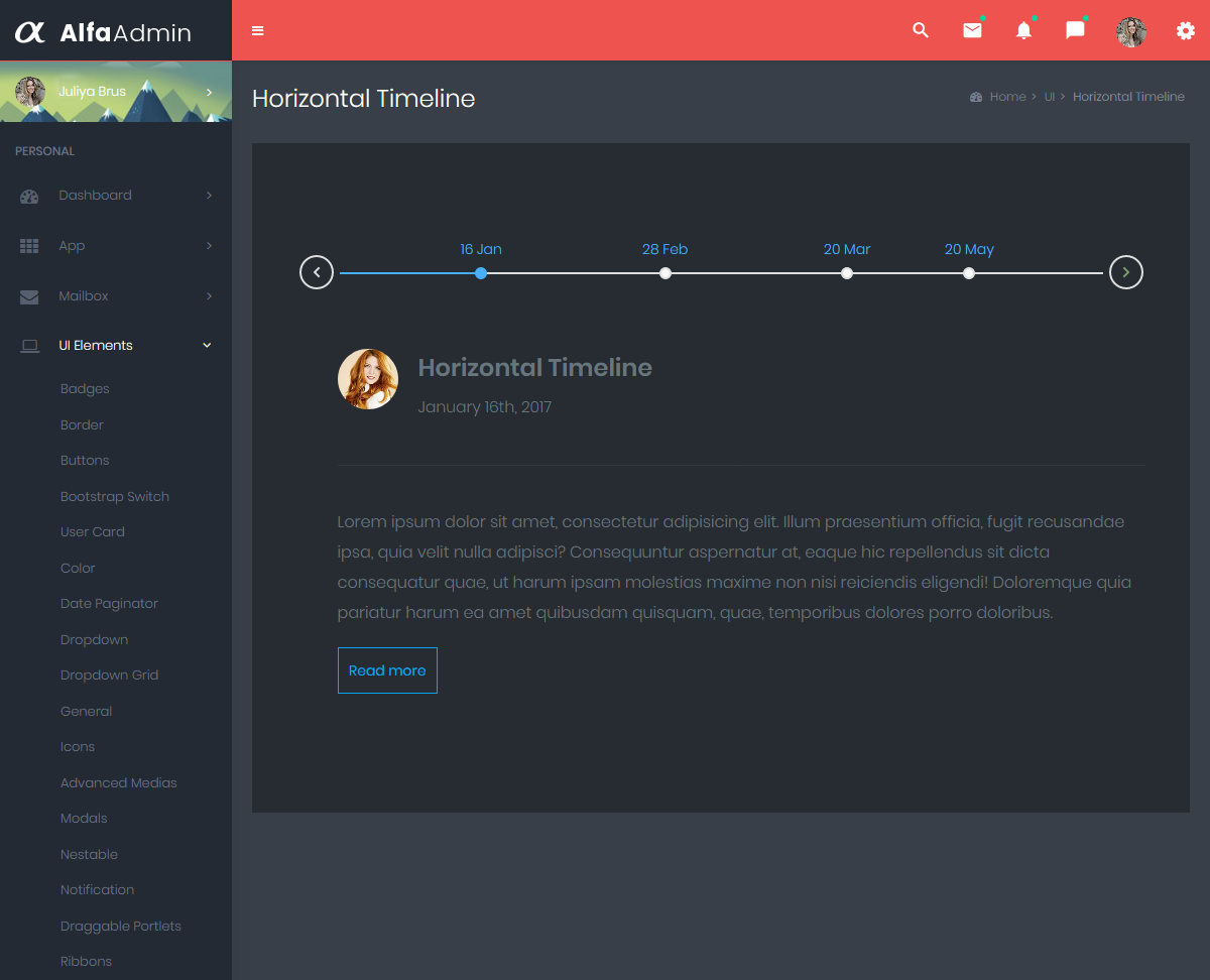 Premium Admin Template