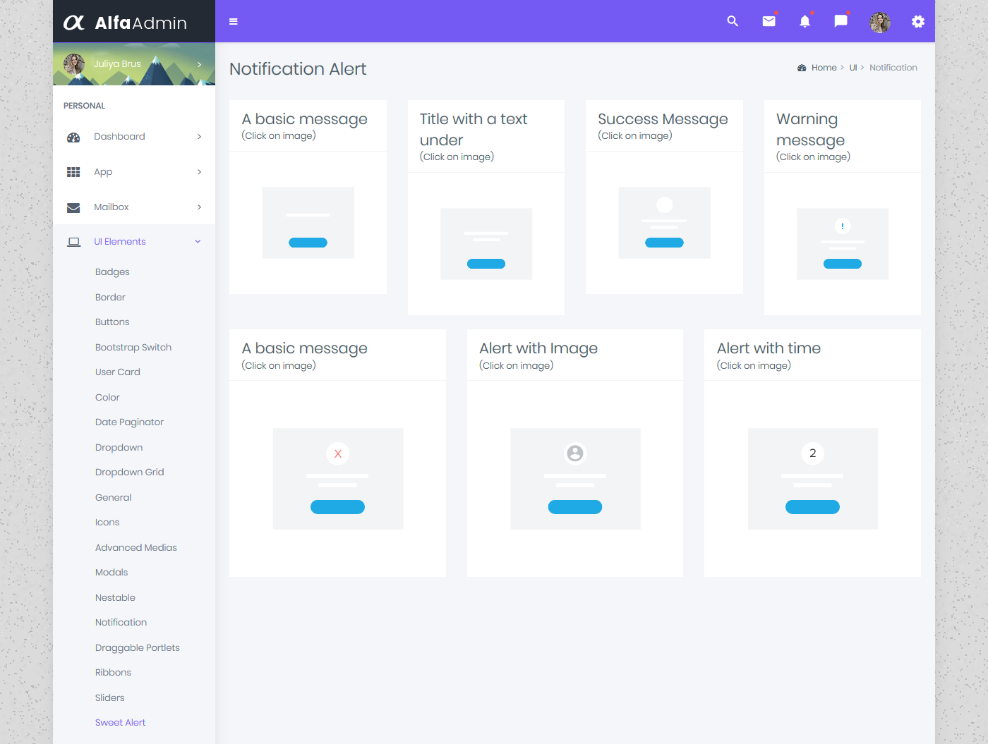 Bootstrap Admin Template