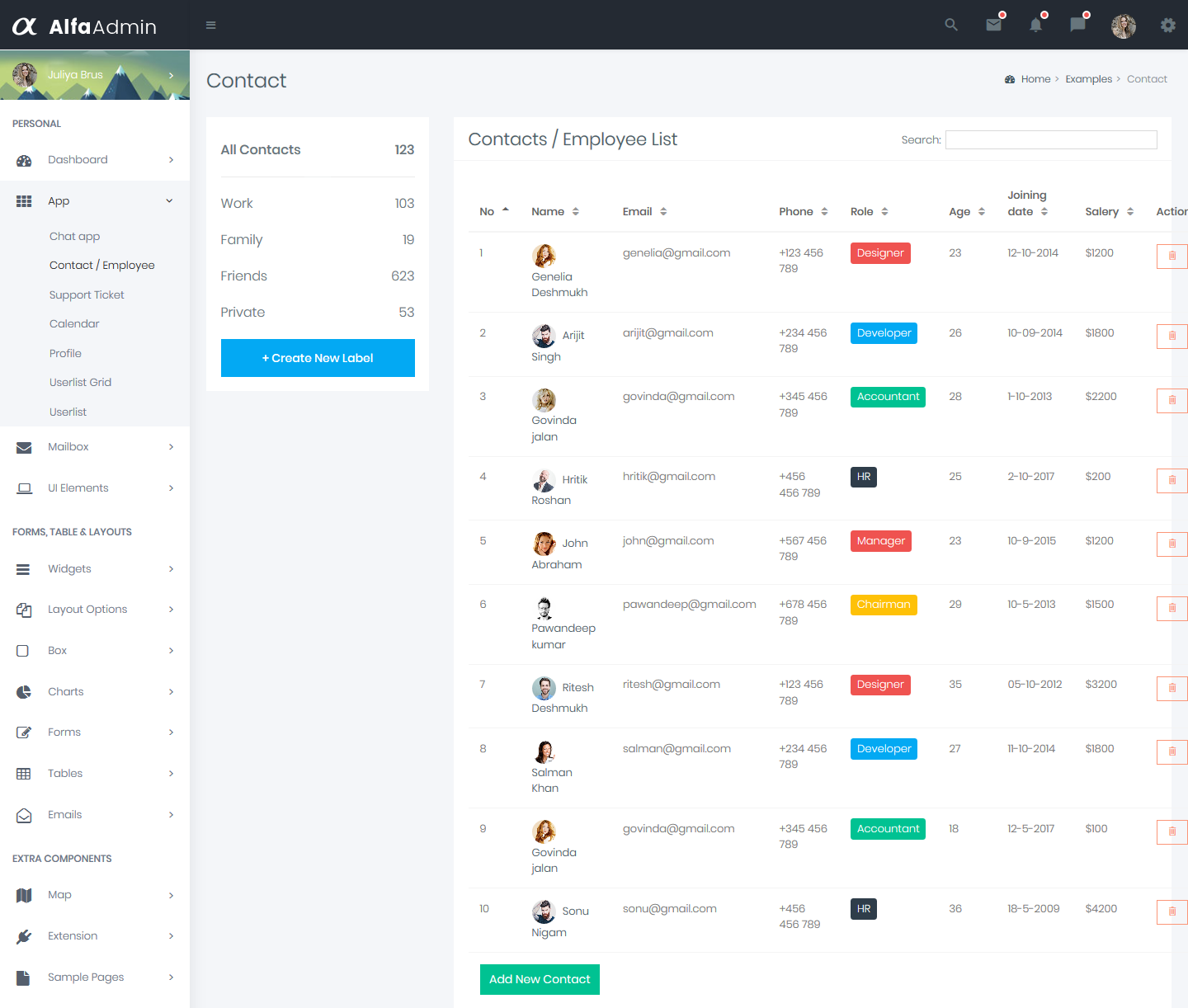 Bootstrap 4 Admin Dashboard