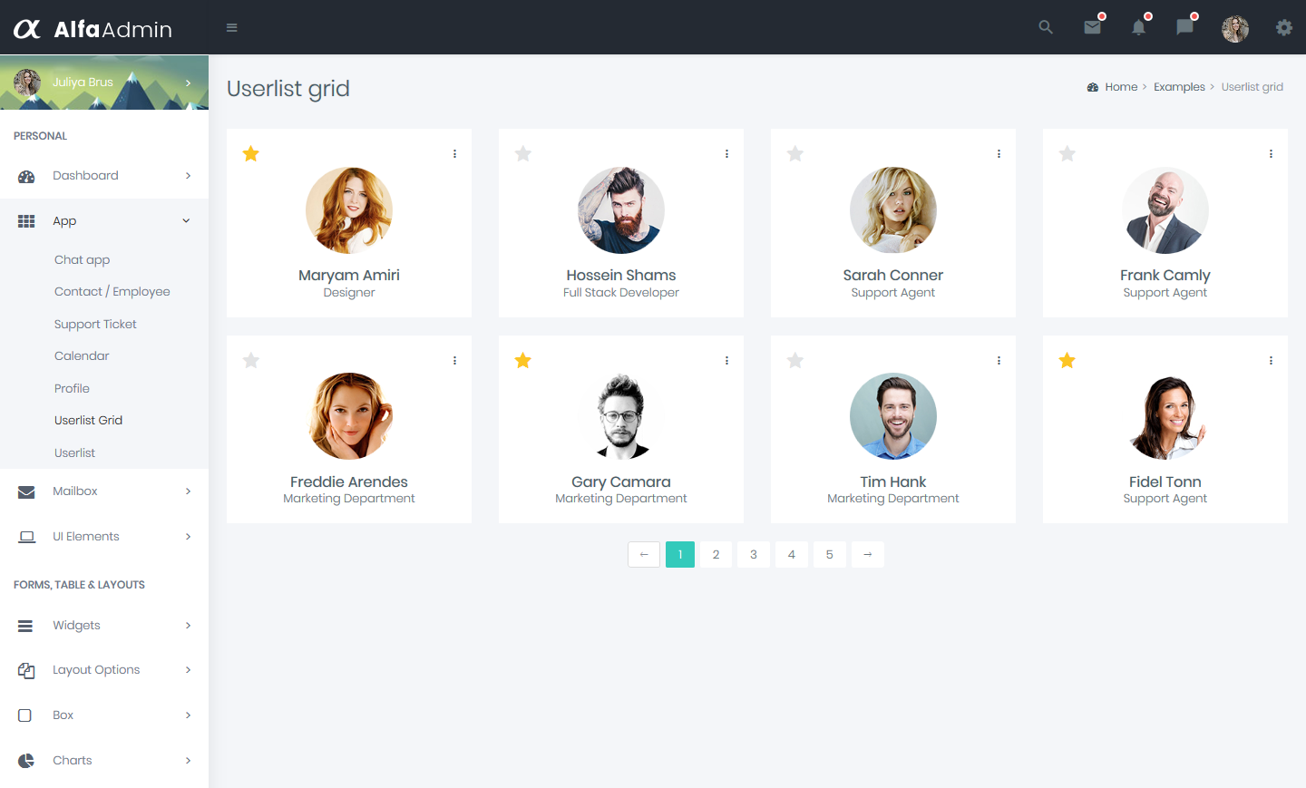 Bootstrap Admin Templates