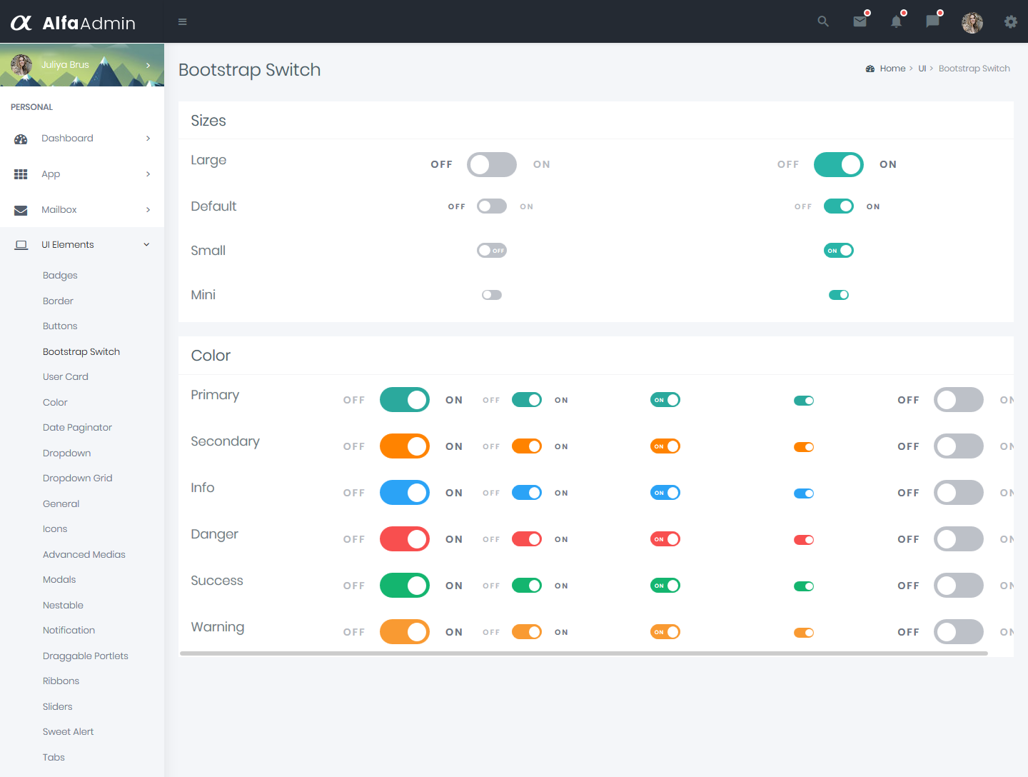 Bootstrap Admin Templates