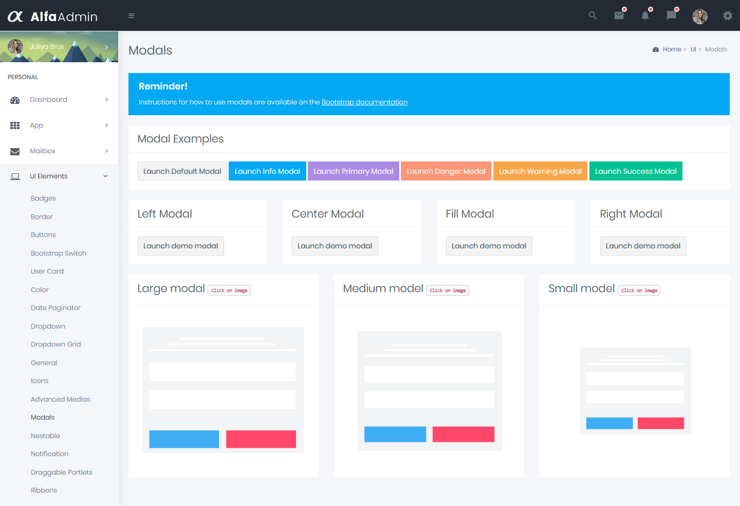 Bootstrap 4 Admin Templates