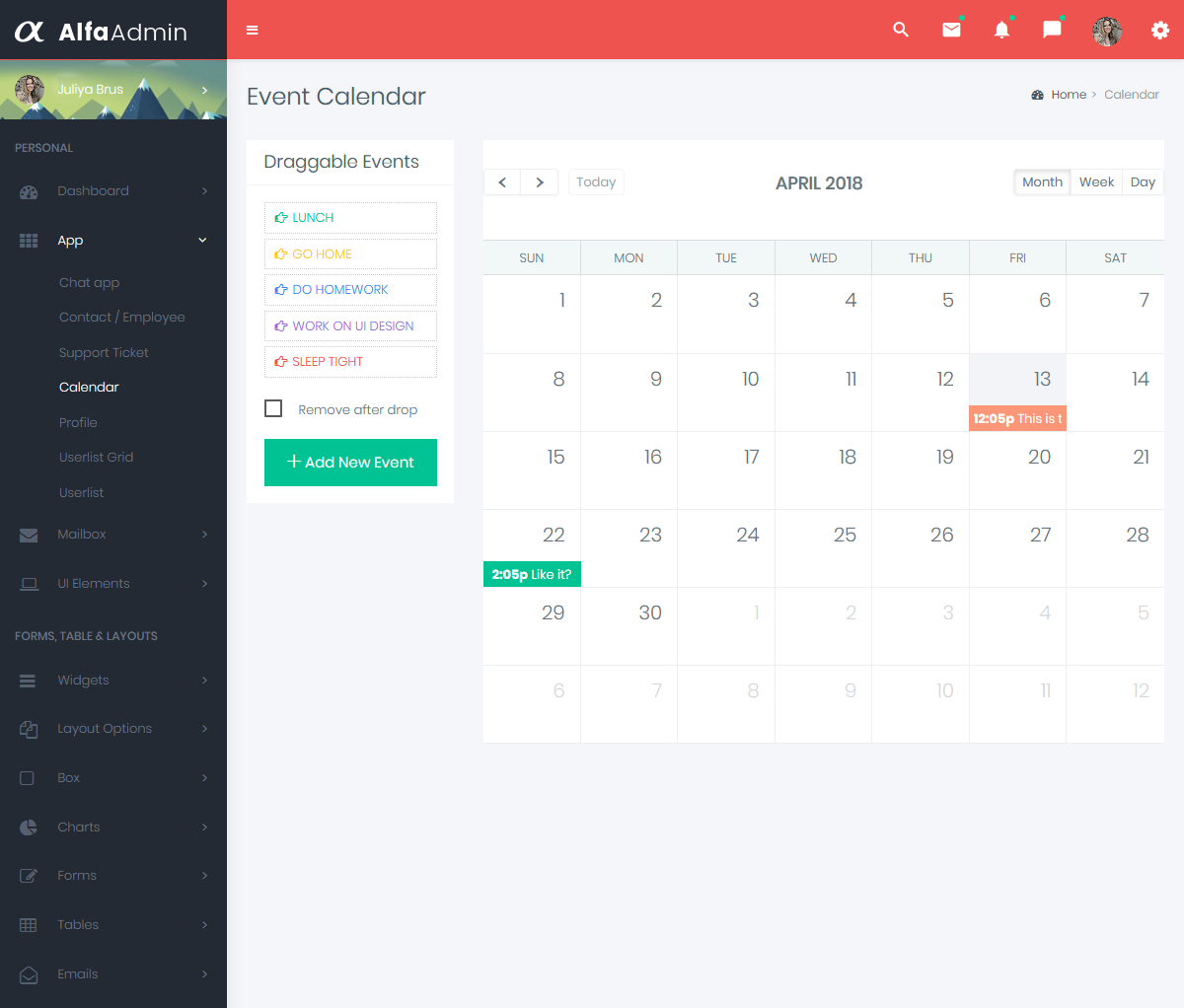 Premium Admin Template