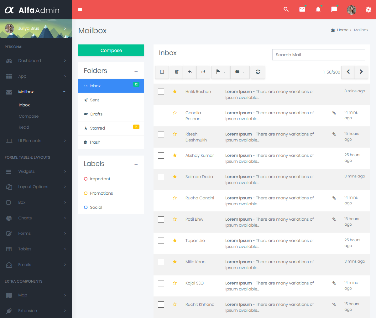 Admin Templates