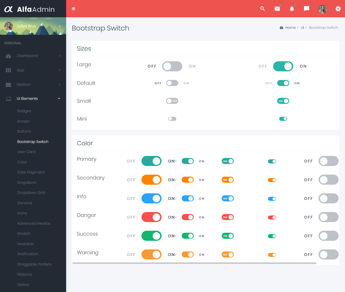 Admin Templates