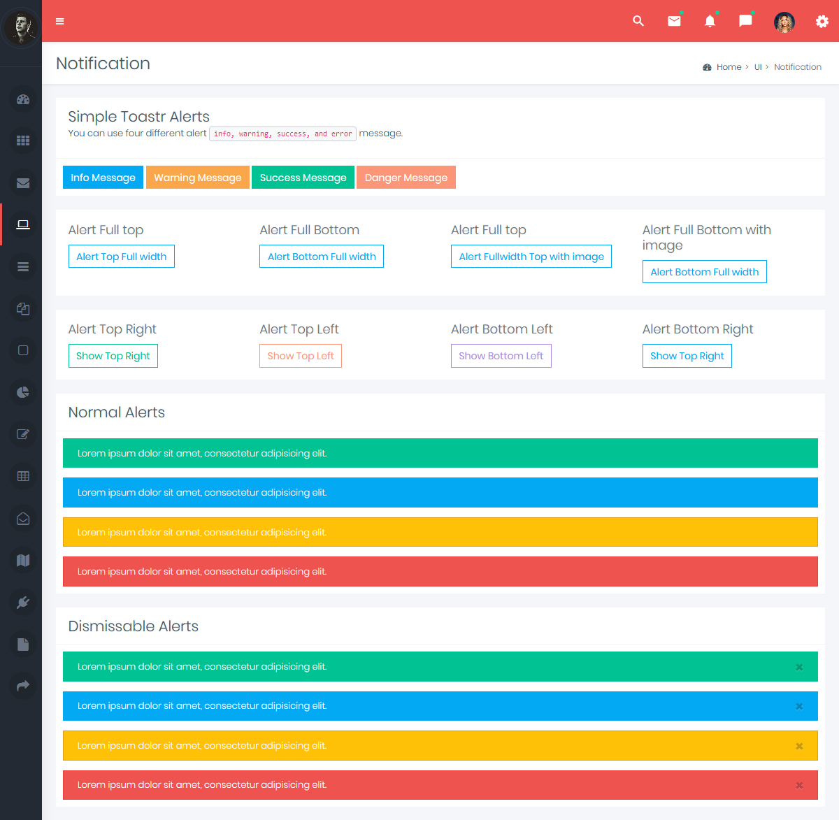 Bootstrap Admin Template