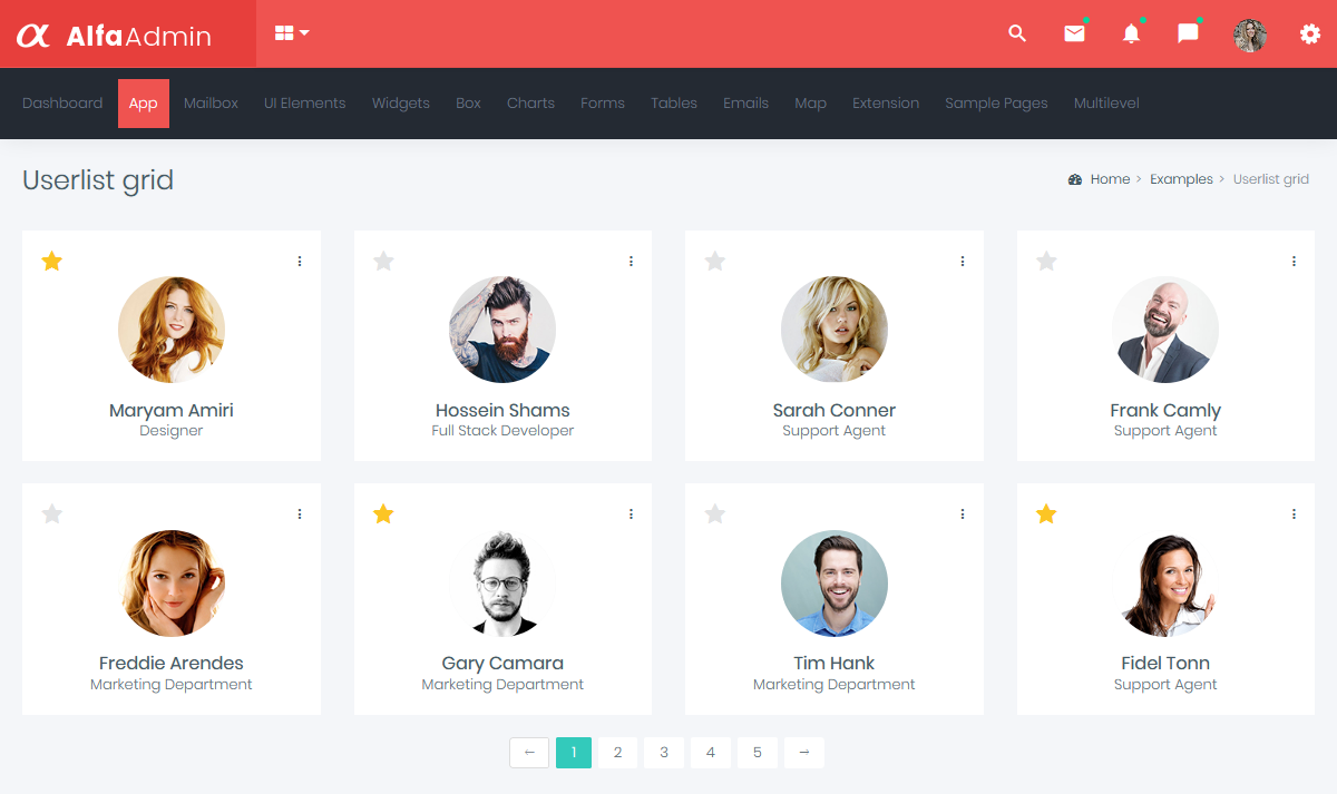 Admin Templates