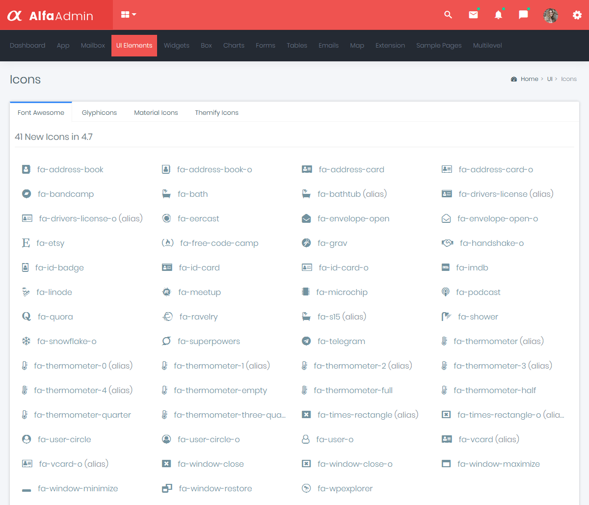 Responsive Bootstrap 4 Admin