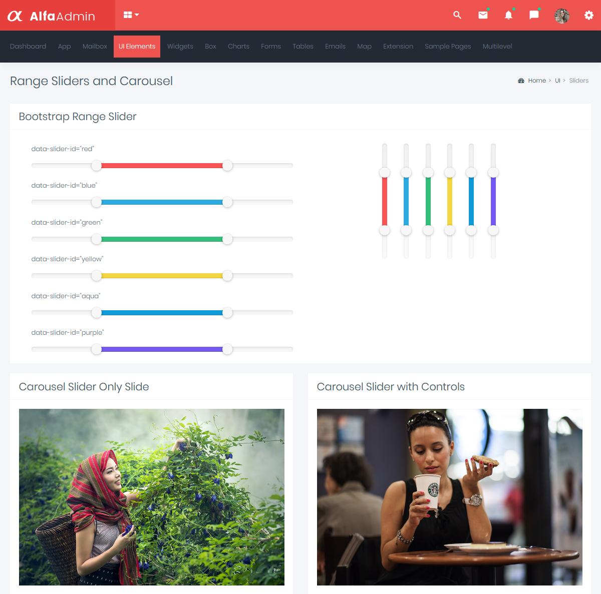 Bootstrap Admin Template