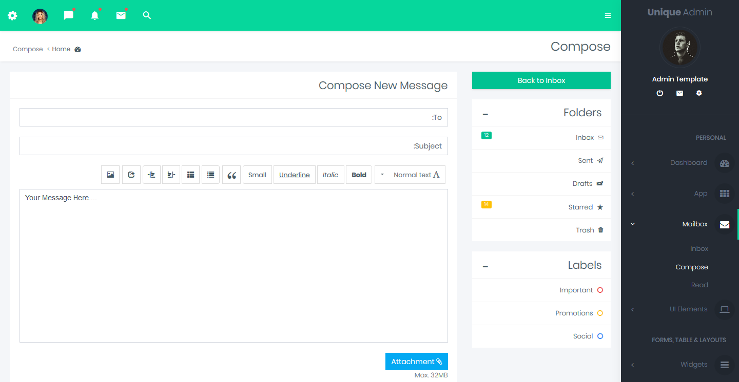 Bootstrap 4 Admin Templates