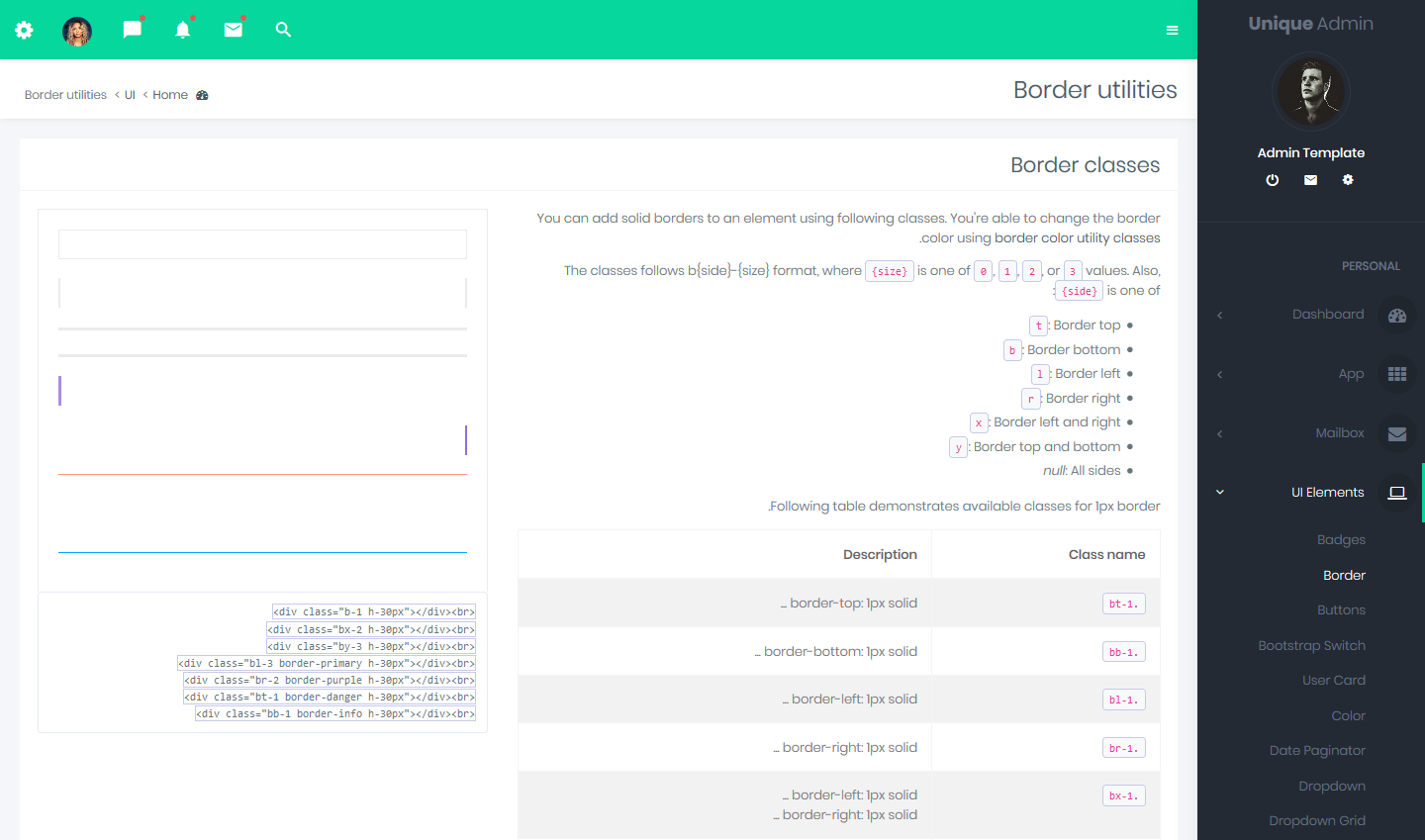 Bootstrap Admin Template