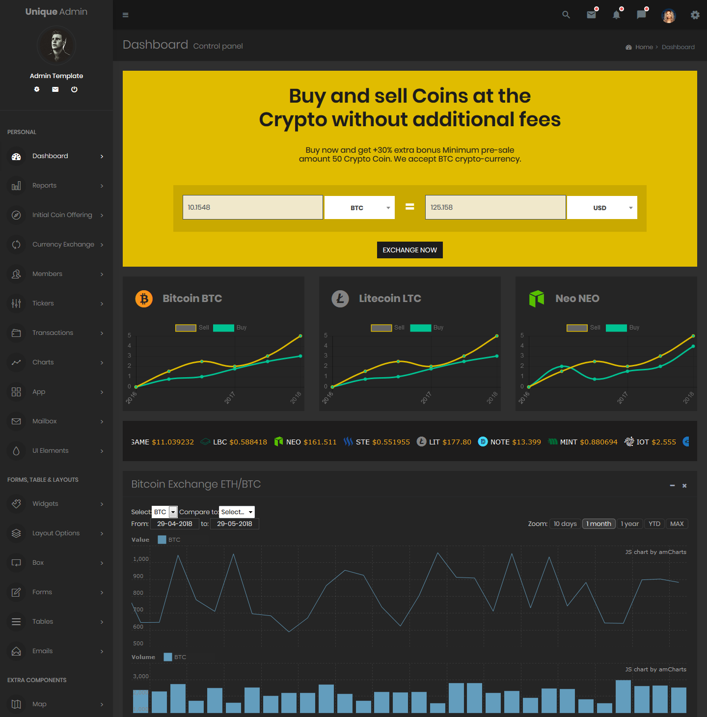 Bootstrap Admin Templates