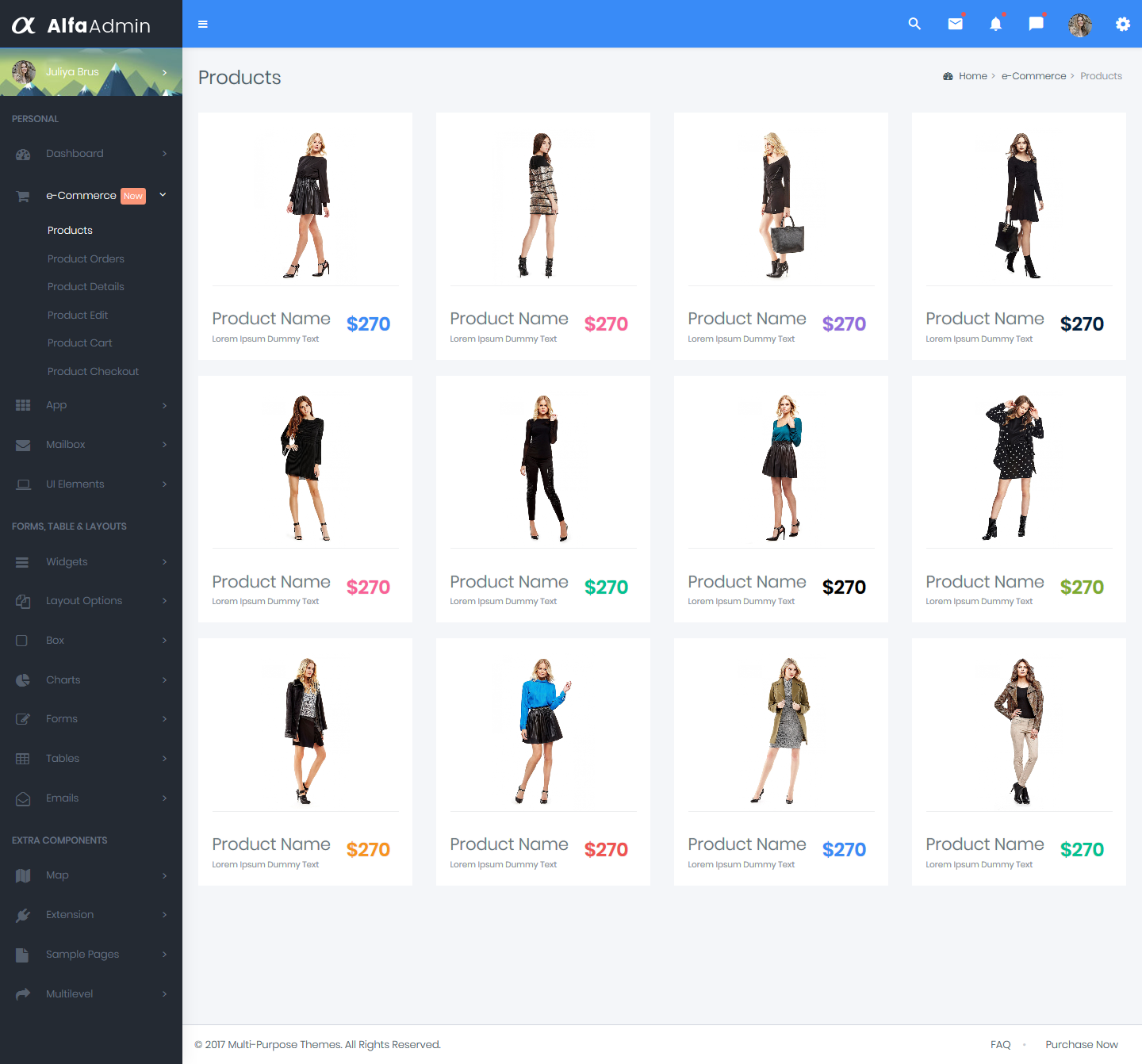 Admin Templates