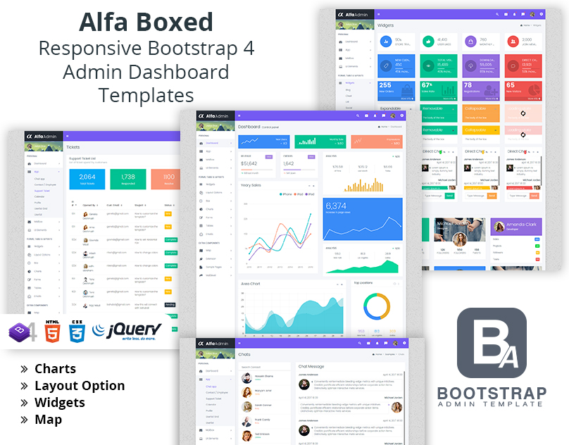 Bootstrap Admin Template