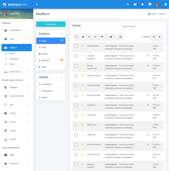 Bootstrap Admin Templates