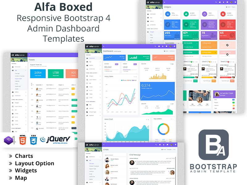 Bootstrap Admin Template