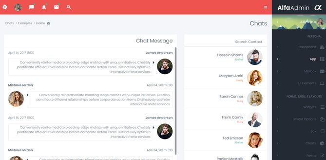 Responsive Bootstrap 4 Admin