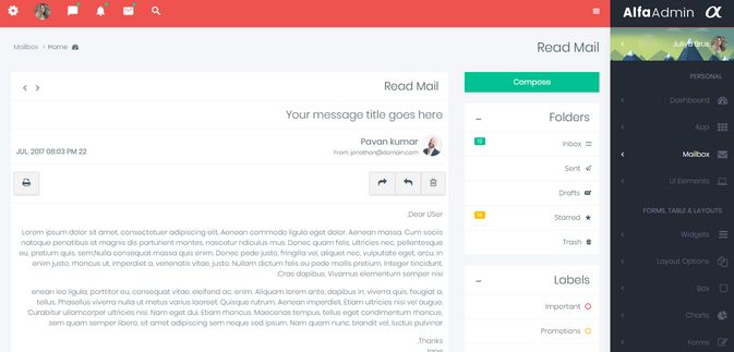 Bootstrap 4 Admin Templates