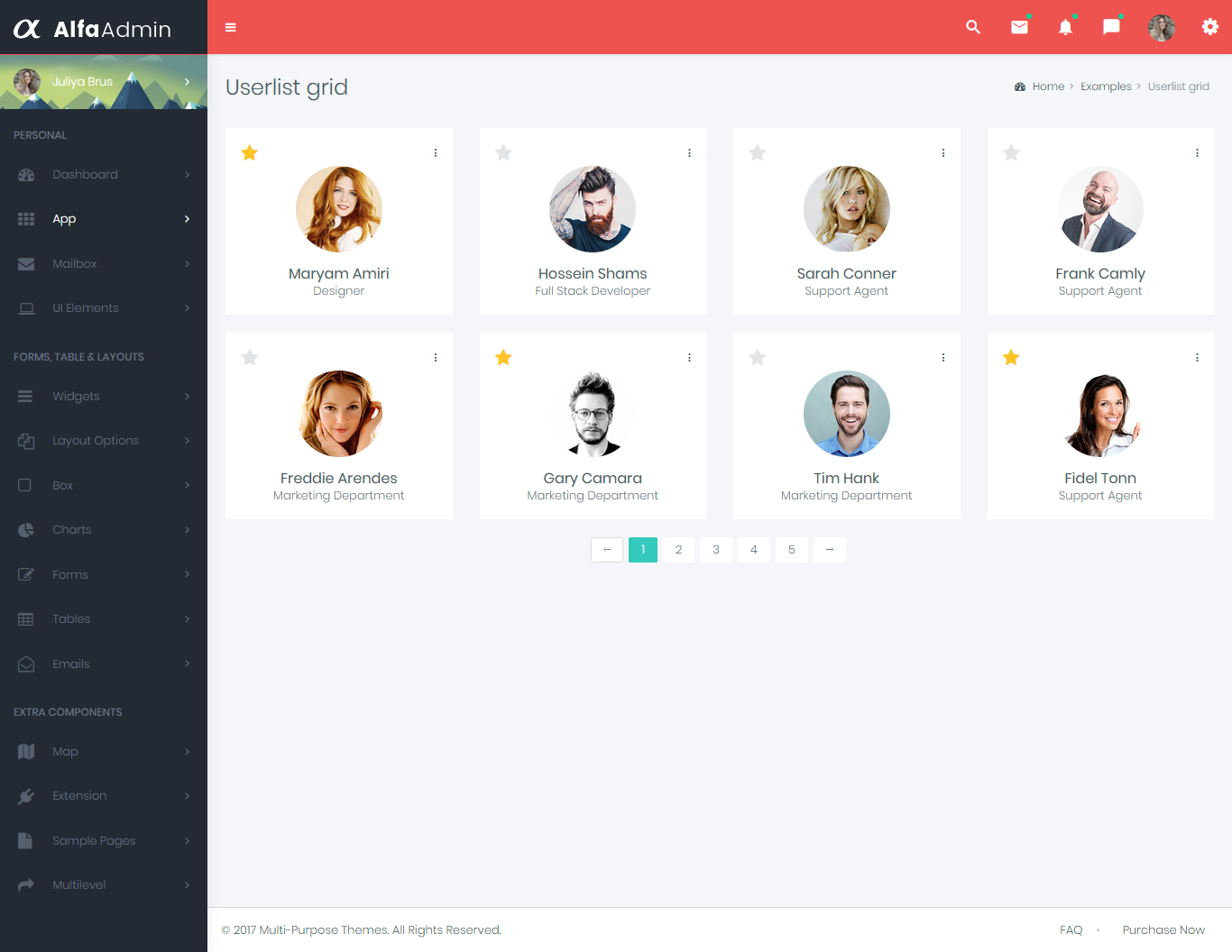 Bootstrap Admin Templates