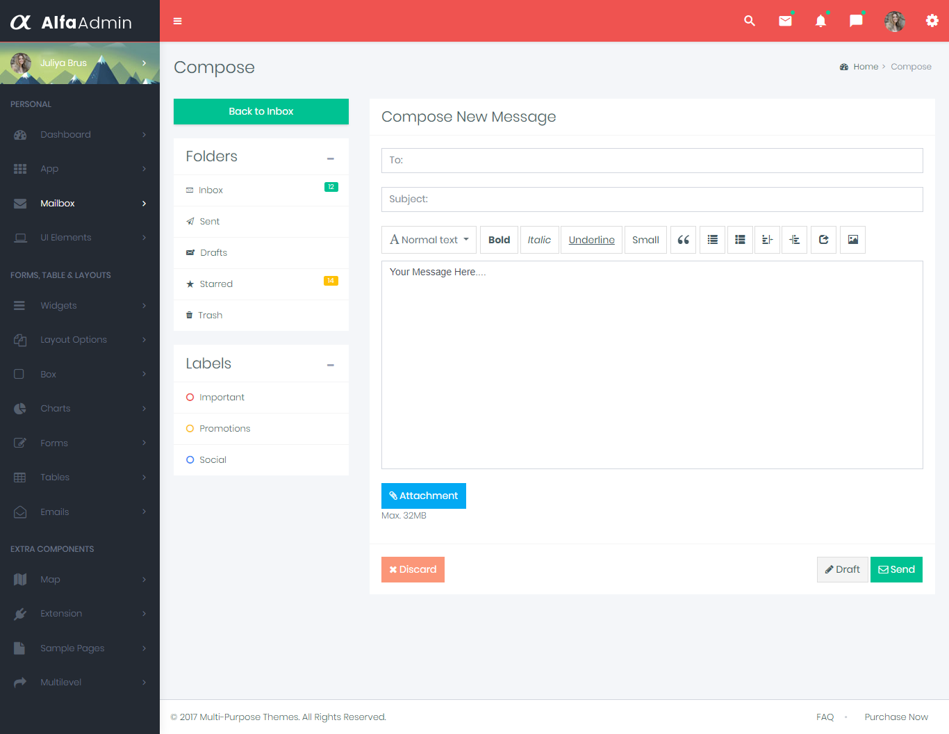 Premium Admin Templates