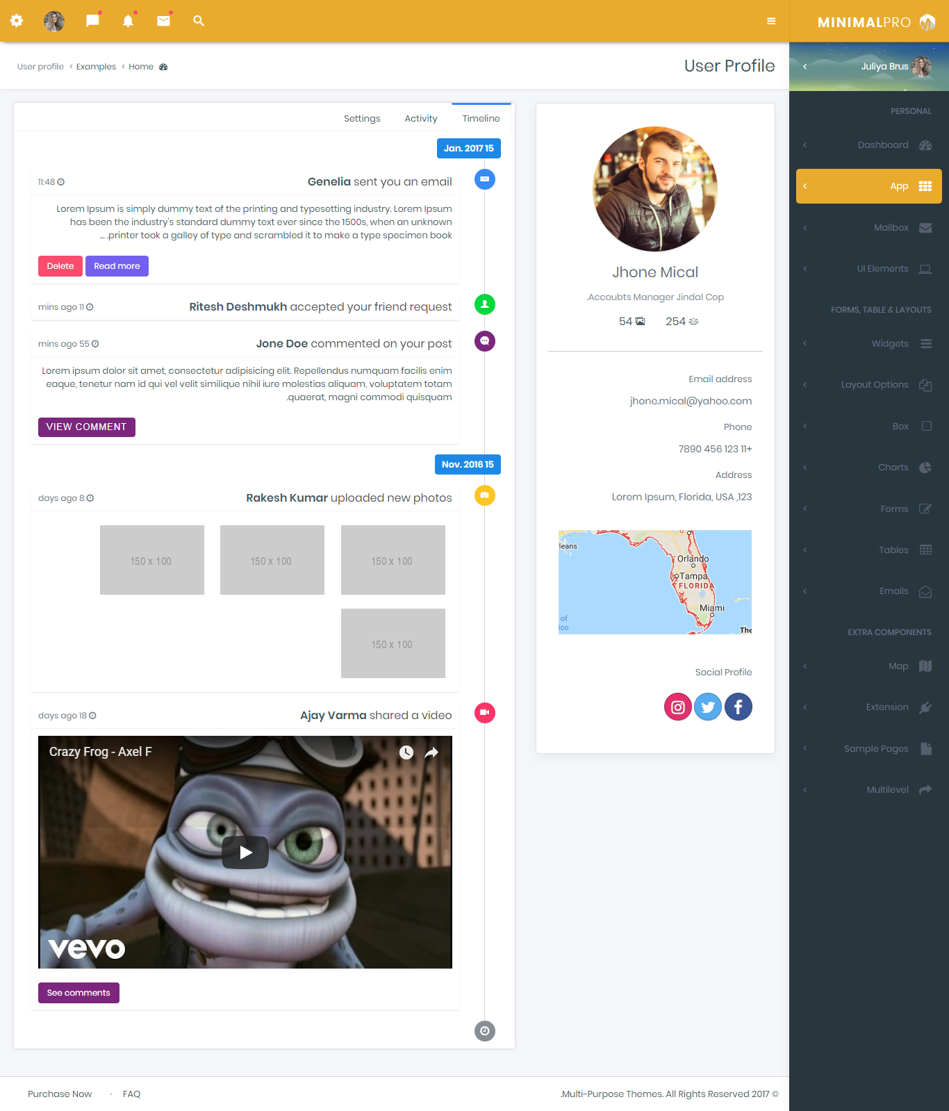 Bootstrap Admin Templates