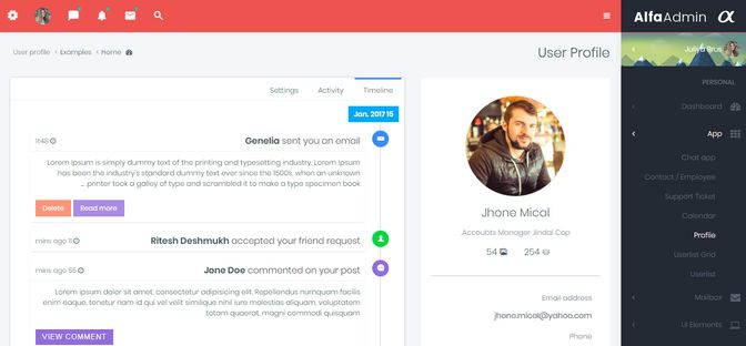 Premium Admin Templates