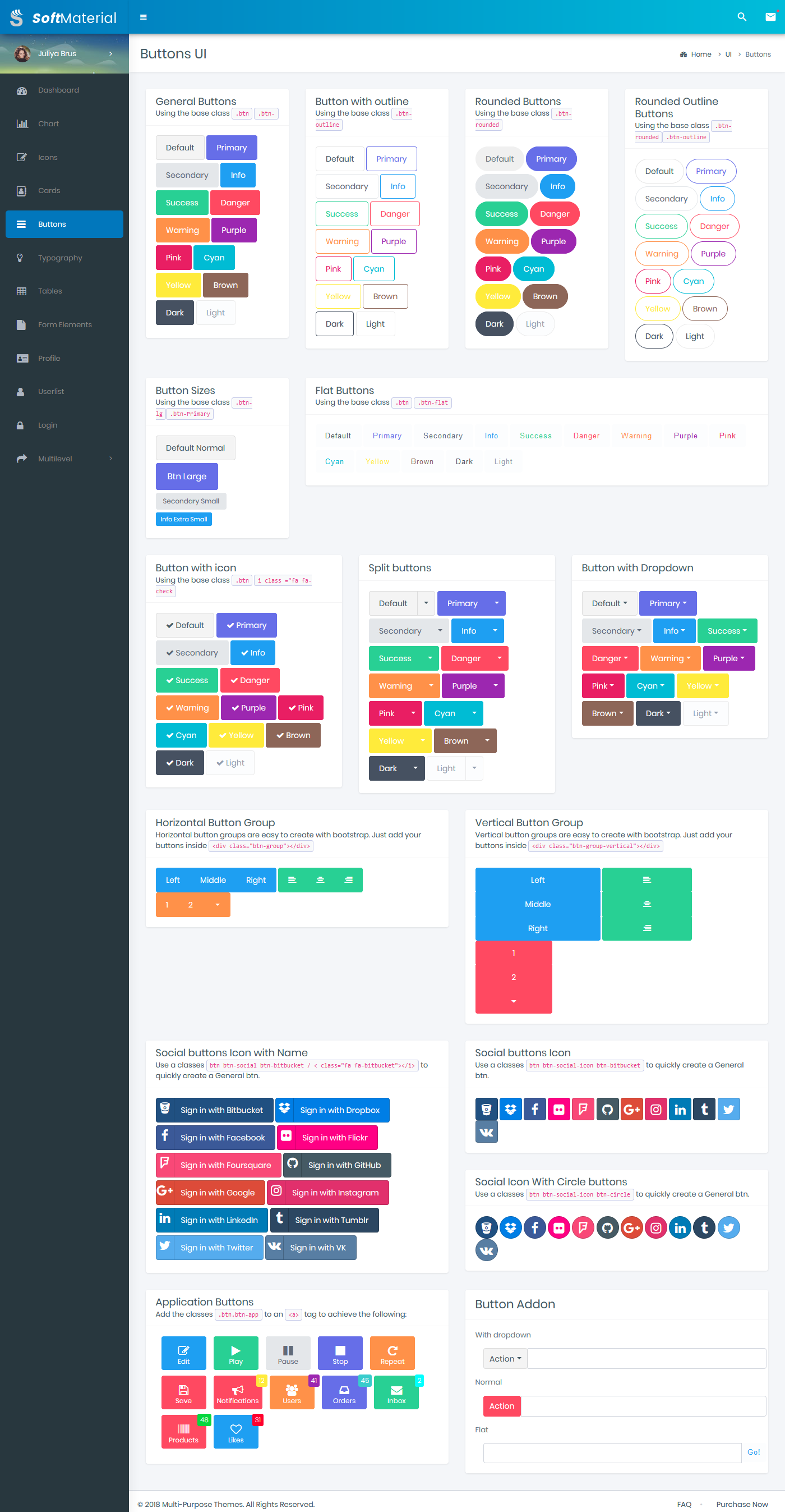 Bootstrap Admin Templates