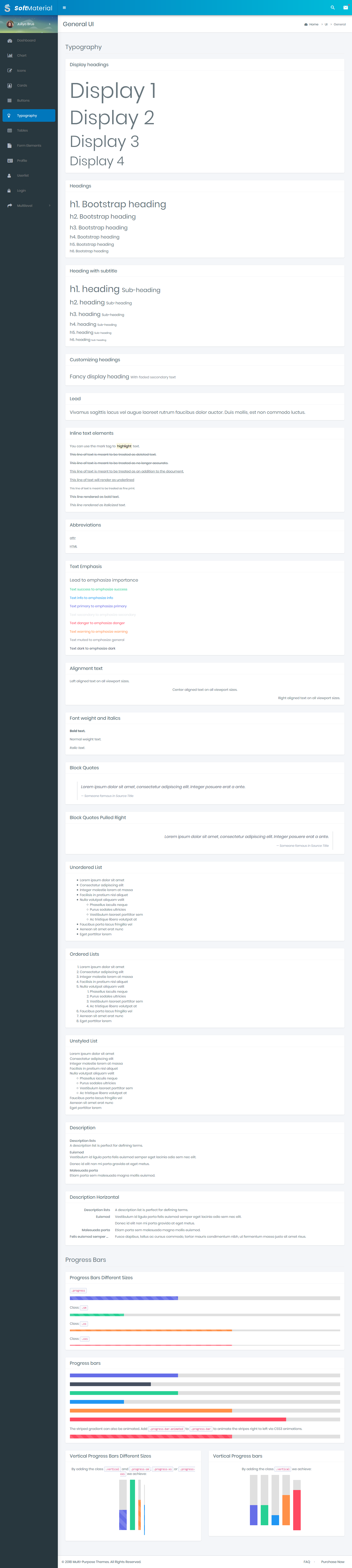 Bootstrap Admin Template